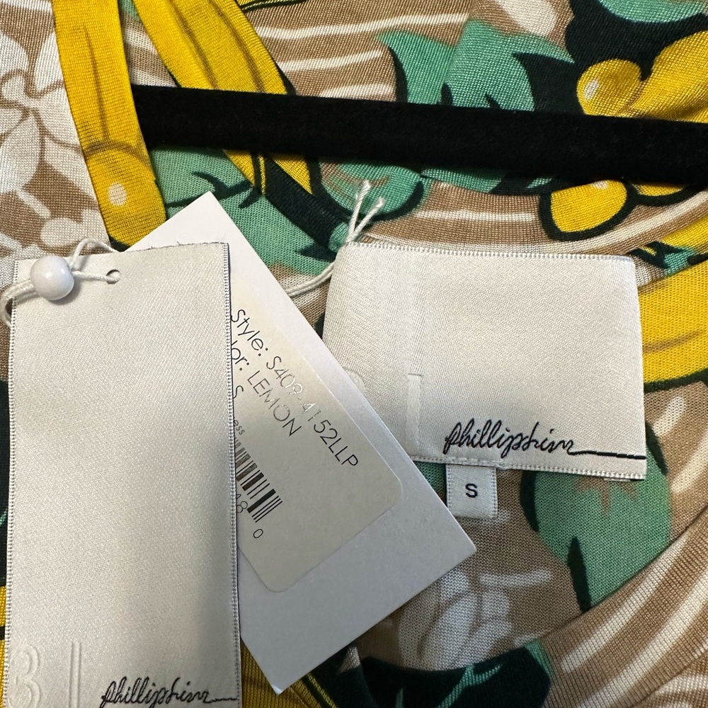 NWT Phillip Lim Lemon Print Dress - Picture 5 of 6